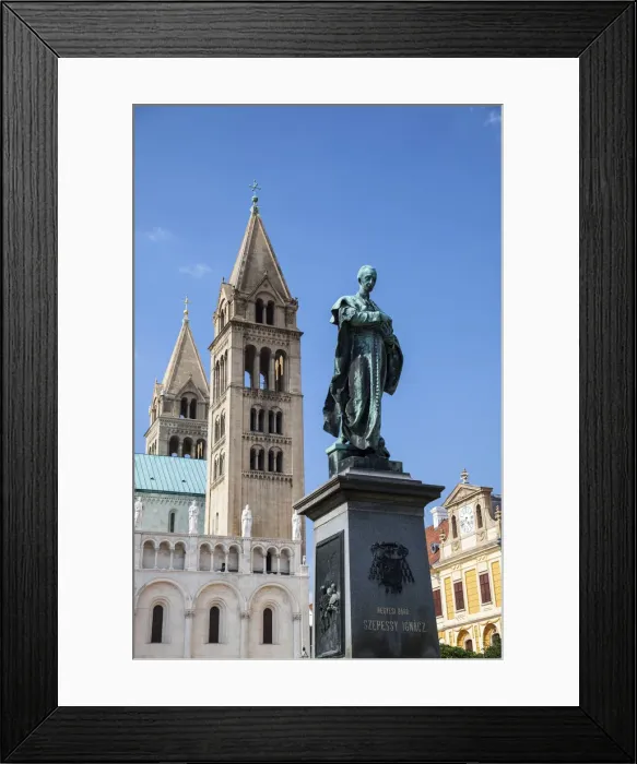 Framed Print : Basilica of St Peter, Pecs, Southern Transdanubia, Hungary Framed Print : Basilica of St Peter, Pecs, Southern Transdanubia, Hungary