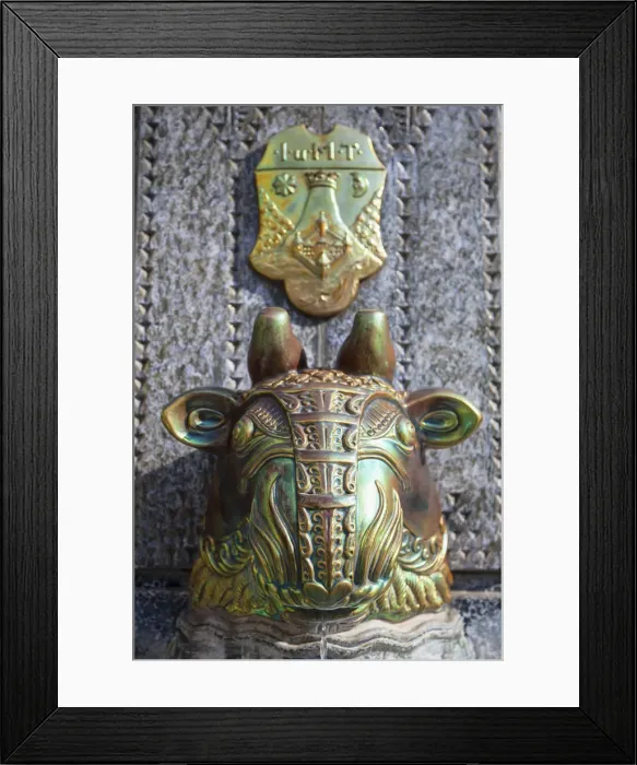 Framed Print : Zsolnay Fountain, Pecs, Southern Transdanubia, Hungary