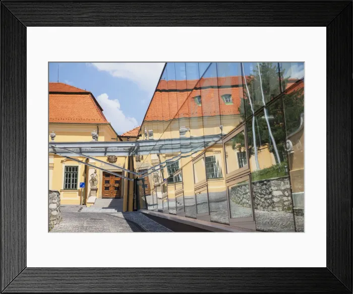Framed Print : Modern Hungarian Gallery, Pecs, Southern Transdanubia, Hungary Framed Print : Modern Hungarian Gallery, Pecs, Southern Transdanubia, Hungary