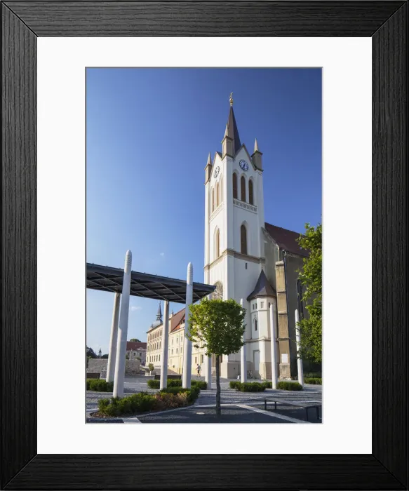 Framed Print : Franciscan Church, Keszthely, Lake Balaton, Hungary Framed Print : Franciscan Church, Keszthely, Lake Balaton, Hungary