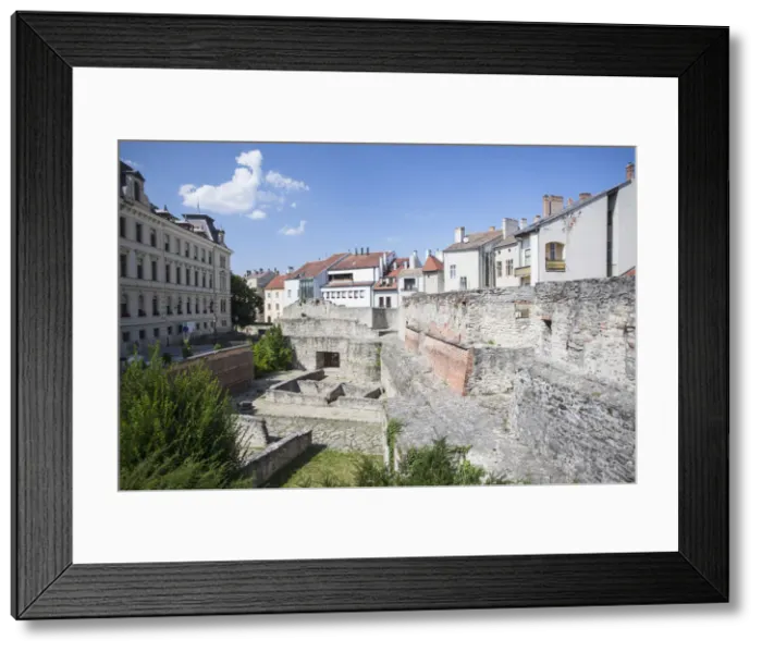 Framed Print : Open air Roman ruins, Sopron, Western Transdanubia, Hungary Framed Print : Open air Roman ruins, Sopron, Western Transdanubia, Hungary