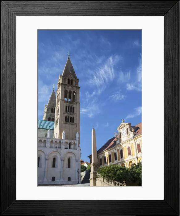 Framed Print : Basilica of St Peter, Pecs, Southern Transdanubia, Hungary Framed Print : Basilica of St Peter, Pecs, Southern Transdanubia, Hungary