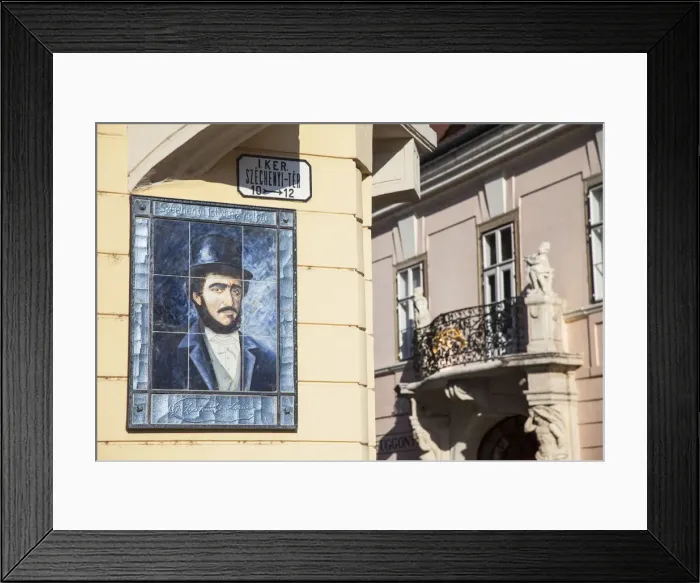Framed Print : Szechenyi Square, Gyor, Western Transdanubia, Hungary Framed Print : Szechenyi Square, Gyor, Western Transdanubia, Hungary