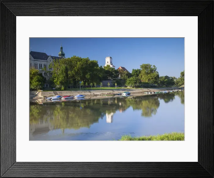 Framed Print : Bishops Palace and Raba River, Gyor, Western Transdanubia, Hungary Framed Print : Bishops Palace and Raba River, Gyor, Western Transdanubia, Hungary