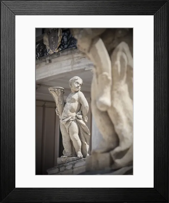 Framed Print : Statues at Esterhazy Palace, Fertod, Western Transdanubia, Hungary Framed Print : Statues at Esterhazy Palace, Fertod, Western Transdanubia, Hungary