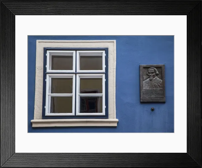 Framed Print : Window and plaque in Main Square, Sopron, Western Transdanubia, Hungary Framed Print : Window and plaque in Main Square, Sopron, Western Transdanubia, Hungary