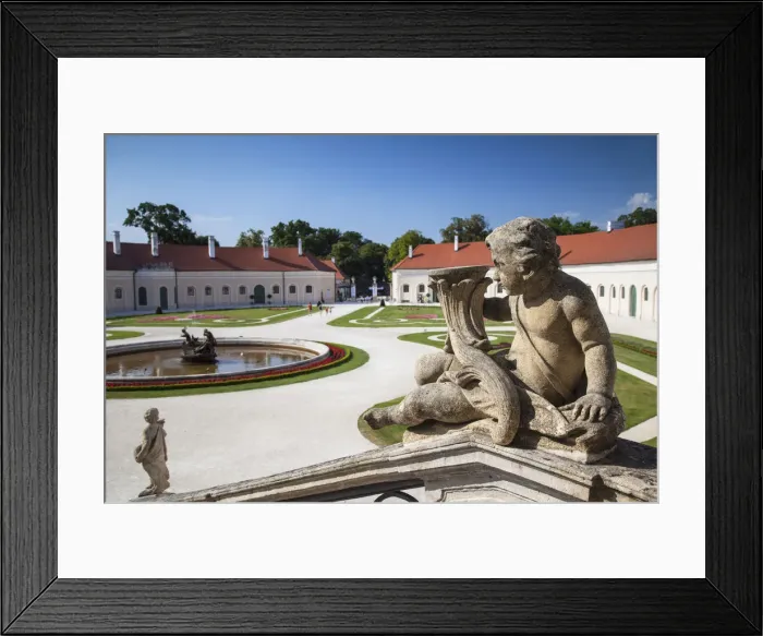 Framed Print : Esterhazy Palace, Fertod, Western Transdanubia, Hungary
