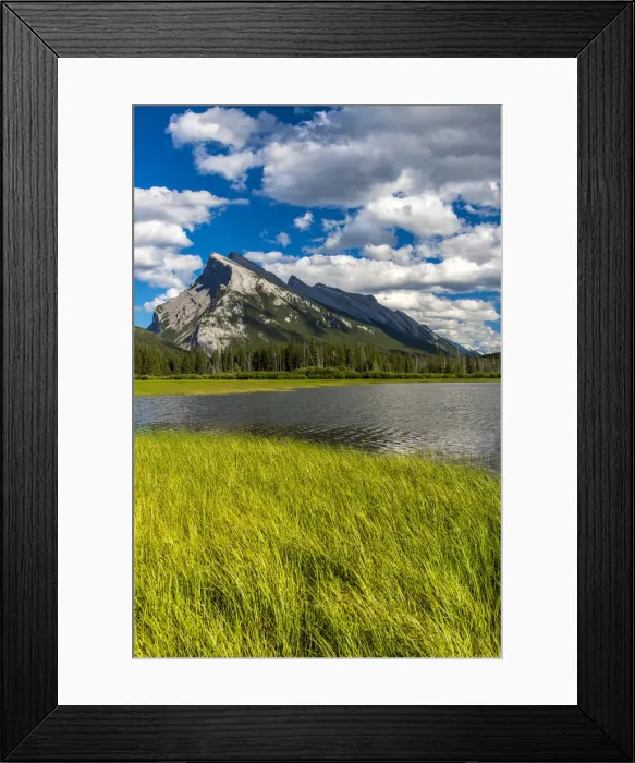 Framed Print : Mount Rundle and Vermilion Lakes, Banff National Park, Alberta, Canada Framed Print : Mount Rundle and Vermilion Lakes, Banff National Park, Alberta, Canada