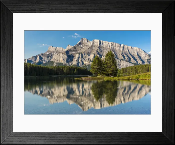 Framed Print : Two Jake Lake, Banff National Park, Alberta, Canada Framed Print : Two Jake Lake, Banff National Park, Alberta, Canada