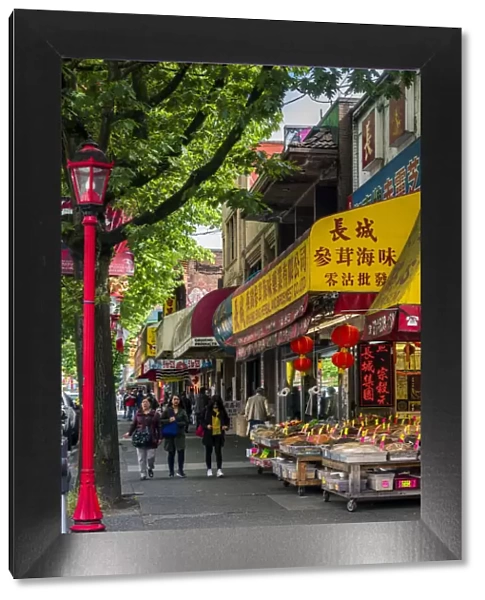 Chinatown district, Vancouver, British Columbia
