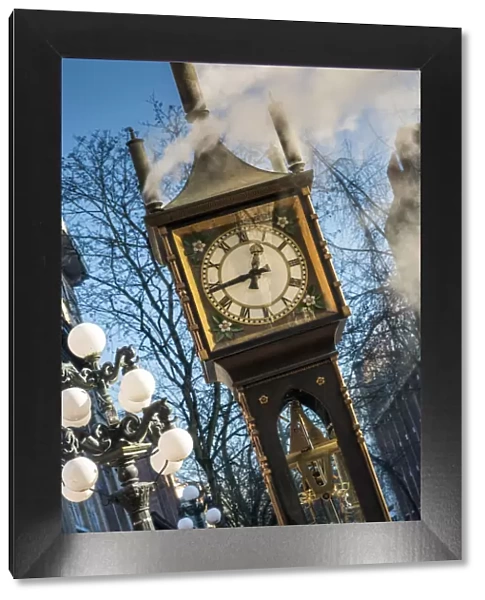 Gastown steam clock, Vancouver, British Columbia, Canada