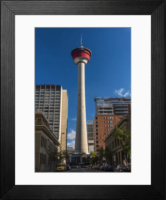 Framed Print : Calgary Tower, Calgary, Alberta, Canada Framed Print : Calgary Tower, Calgary, Alberta, Canada