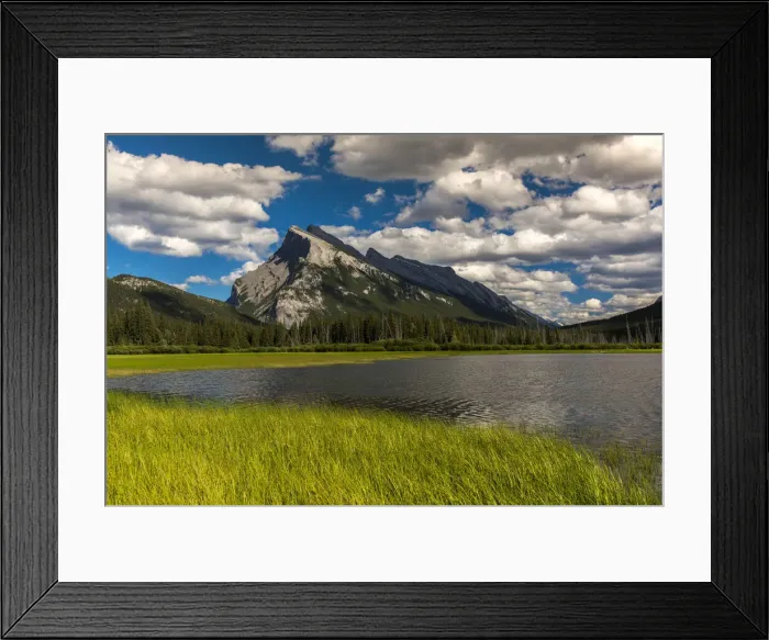 Framed Print : Mount Rundle and Vermilion Lakes, Banff National Park, Alberta, Canada Framed Print : Mount Rundle and Vermilion Lakes, Banff National Park, Alberta, Canada