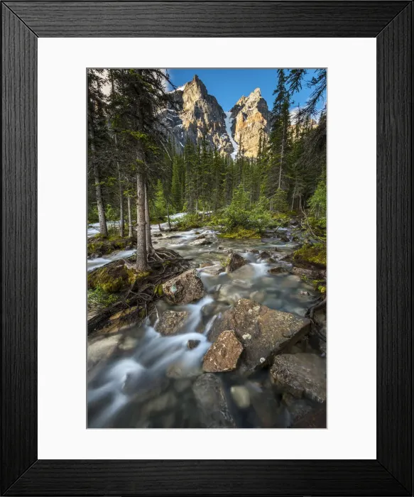 Framed Print : Valley of the Ten Peaks, Banff National Park, Alberta, Canada Framed Print : Valley of the Ten Peaks, Banff National Park, Alberta, Canada
