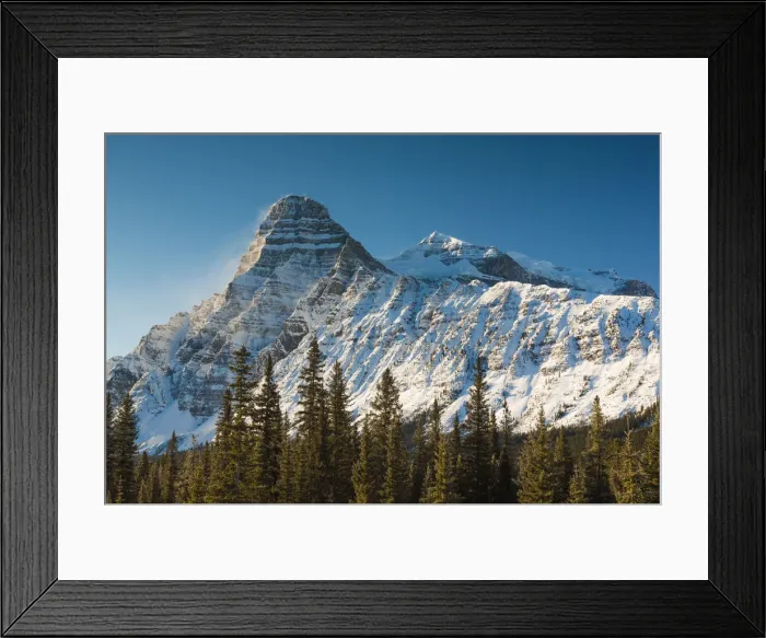 Framed Print : Mt. Cephron, Banff National Park, Alberta, Canada Framed Print : Mt. Cephron, Banff National Park, Alberta, Canada