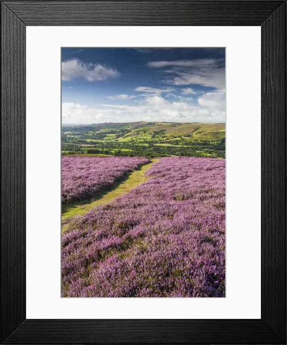 Framed Print : Bamford Edge, Peak District National Park, Derbyshire, England