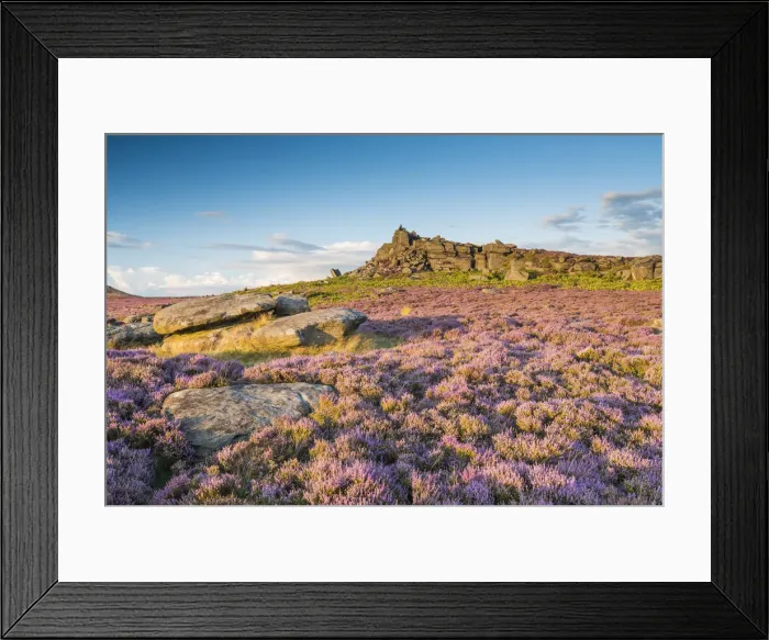 Framed Print : Millstone Edge, Peak District National Park, Derbyshire, England Framed Print : Millstone Edge, Peak District National Park, Derbyshire, England