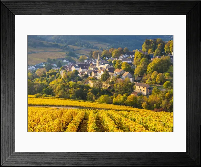 Framed Print : France, Bourgogne-Franche-Comte, Burgundy, Cote-d Or, Pernand-Vergelesses Framed Print : France, Bourgogne-Franche-Comte, Burgundy, Cote-d Or, Pernand-Vergelesses