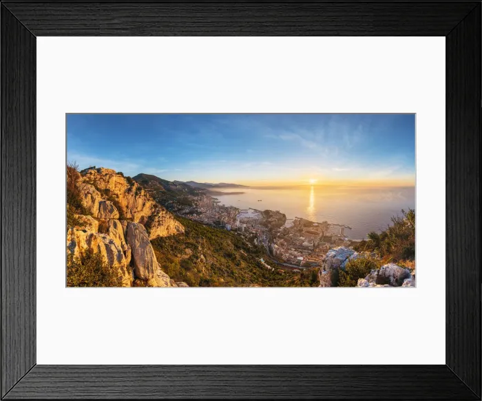 Framed Print : France, Provence-Alpes-Cote d Azur, French Riviera, Alpes-Maritimes, Principality Framed Print : France, Provence-Alpes-Cote d Azur, French Riviera, Alpes-Maritimes, Principality