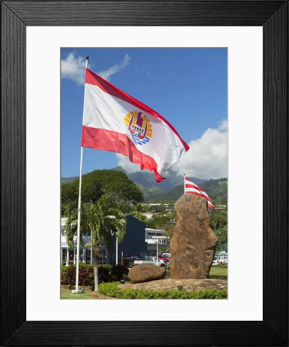Framed Print : Jardins de Paofai, Pape ete, Tahiti, French Polynesia Framed Print : Jardins de Paofai, Pape ete, Tahiti, French Polynesia