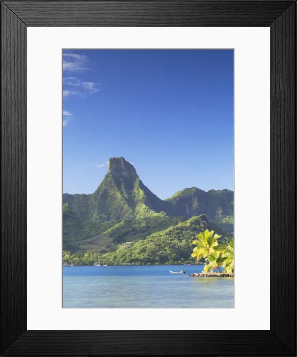 Framed Print : Cooks Bay, Mo orea, Society Islands, French Polynesia Framed Print : Cooks Bay, Mo orea, Society Islands, French Polynesia