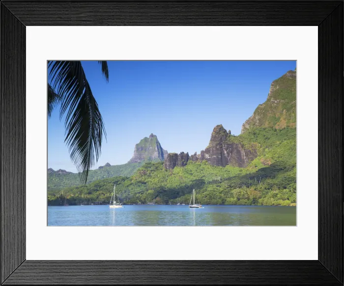 Framed Print : Cooks Bay, Mo orea, Society Islands, French Polynesia