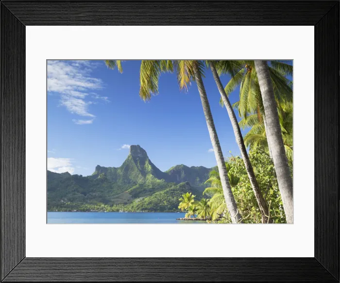 Framed Print : Cooks Bay, Mo orea, Society Islands, French Polynesia Framed Print : Cooks Bay, Mo orea, Society Islands, French Polynesia