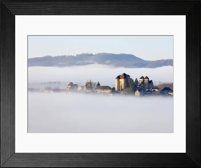 Framed Print : Curemonte labelled l un des plus beaux villages de France (most beautiful villages Framed Print : Curemonte labelled l un des plus beaux villages de France (most beautiful villages
