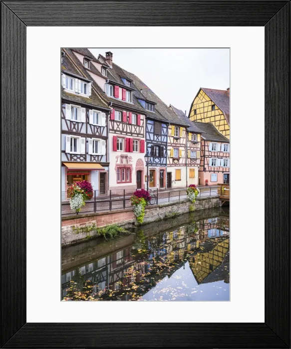 Framed Print : The Little Venice, Colmar, Alsatian Wine Route, France Framed Print : The Little Venice, Colmar, Alsatian Wine Route, France