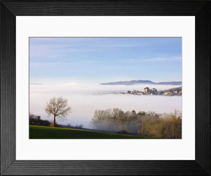Framed Print : Curemonte labelled l un des plus beaux villages de France (most beautiful villages Framed Print : Curemonte labelled l un des plus beaux villages de France (most beautiful villages