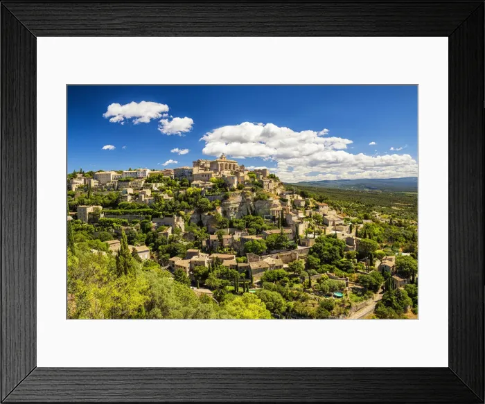 Framed Print : Gordes, Provence, France Framed Print : Gordes, Provence, France