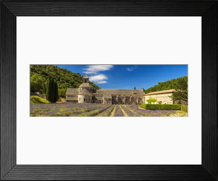 Framed Print : Abbaye de Senanque, near Gordes, Provence, France