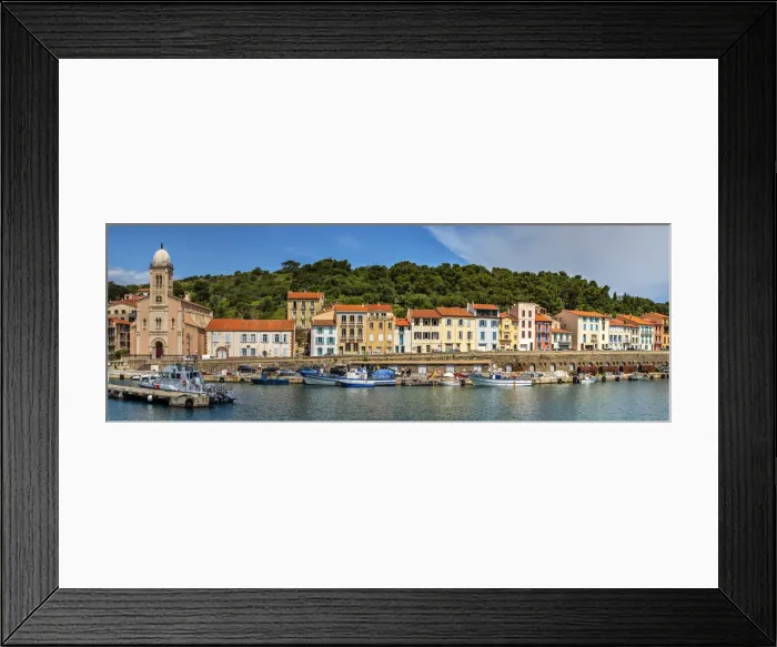 Framed Print : Port-Vendres, Pyrenees-Orientales, France Framed Print : Port-Vendres, Pyrenees-Orientales, France