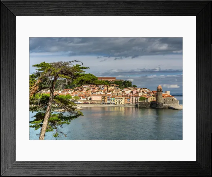 Framed Print : Collioure, Pyrenees-Orientales, France Framed Print : Collioure, Pyrenees-Orientales, France