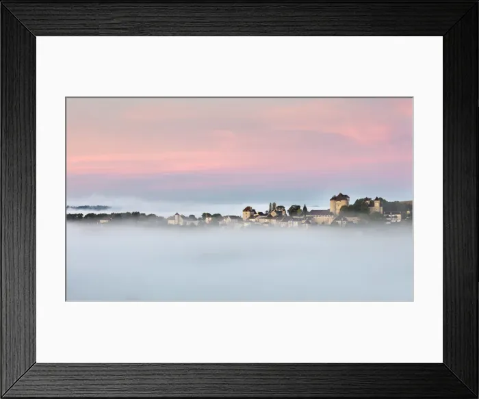 Framed Print : Curemonte labelled l un des plus beaux villages de France (most beautiful villages Framed Print : Curemonte labelled l un des plus beaux villages de France (most beautiful villages