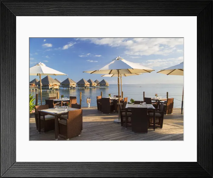 Framed Print : Le Meridien Tahiti Hotel, Pape ete, Tahiti, French Polynesia Framed Print : Le Meridien Tahiti Hotel, Pape ete, Tahiti, French Polynesia