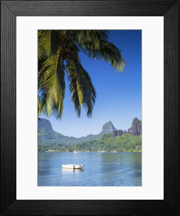 Framed Print : Cooks Bay, Mo orea, Society Islands, French Polynesia Framed Print : Cooks Bay, Mo orea, Society Islands, French Polynesia