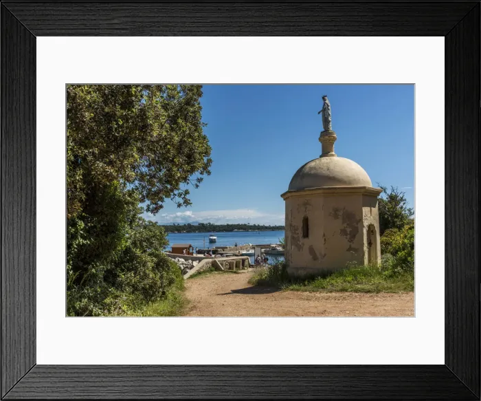 Framed Print : Europe, France, Cote D Azur. Ile Saint-Honorat near to Cannes Framed Print : Europe, France, Cote D Azur. Ile Saint-Honorat near to Cannes