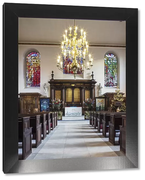 Great Britain, England, London, interior of Christopher Wrens St Michael Paternoster