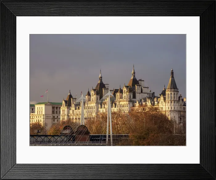 Framed Print : One Whitehall Place, London, England, United Kingdom Framed Print : One Whitehall Place, London, England, United Kingdom