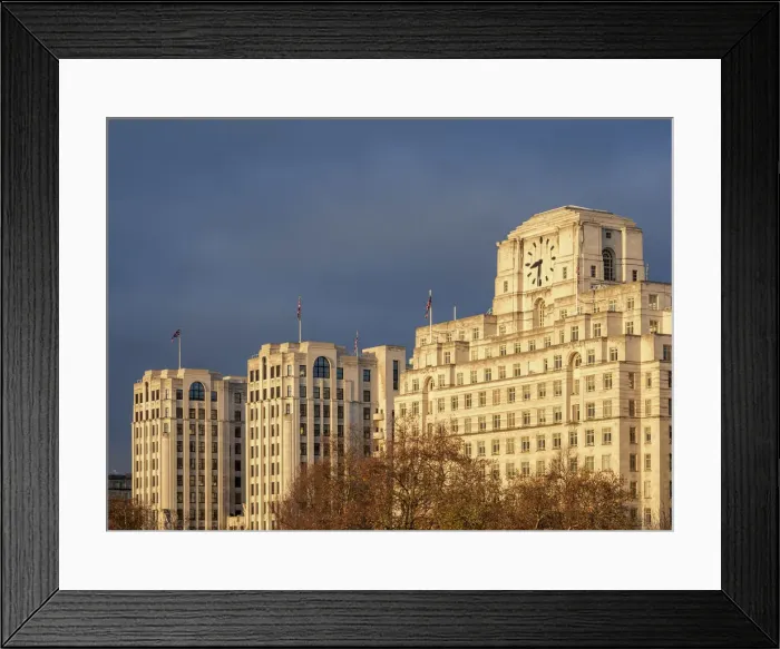 Framed Print : Shell Trading Building, London, England, United Kingdom Framed Print : Shell Trading Building, London, England, United Kingdom