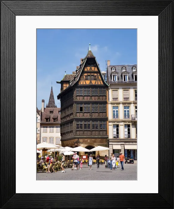 Framed Print : Maison Kammerzell, Strasbourg, Alsace, France Framed Print : Maison Kammerzell, Strasbourg, Alsace, France