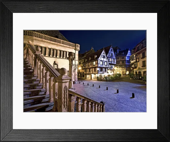 Framed Print : Old town, Colmar, Alsace, France Framed Print : Old town, Colmar, Alsace, France