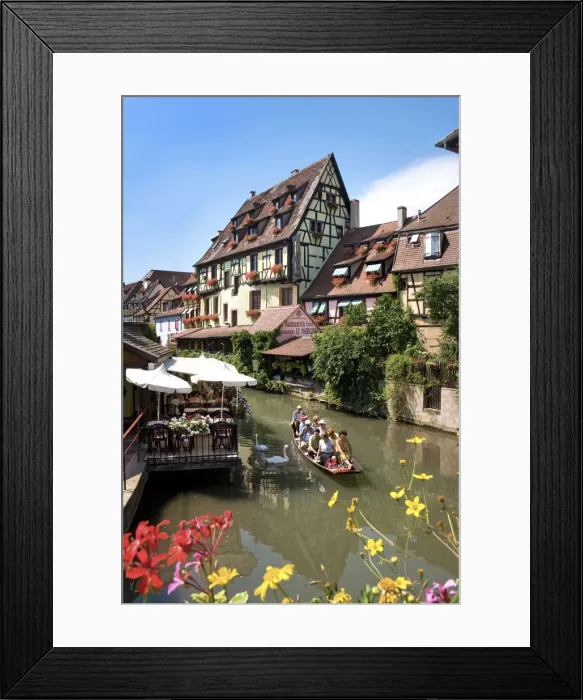 Framed Print : Petite Venice, Colmar, Alsace, France Framed Print : Petite Venice, Colmar, Alsace, France