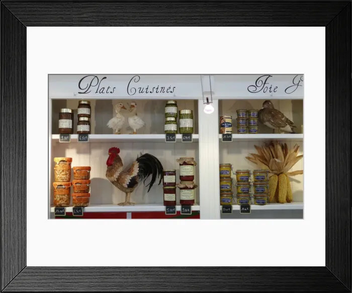 Framed Print : Local market, Biarritz, France Framed Print : Local market, Biarritz, France