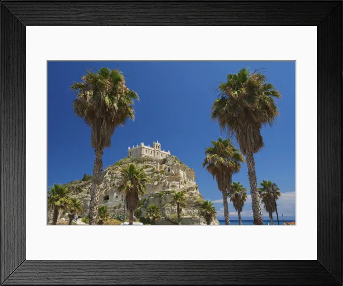 Framed Print : Church Santa Maria dell'Isola, Tropea, Calabria, Italy Framed Print : Church Santa Maria dell'Isola, Tropea, Calabria, Italy
