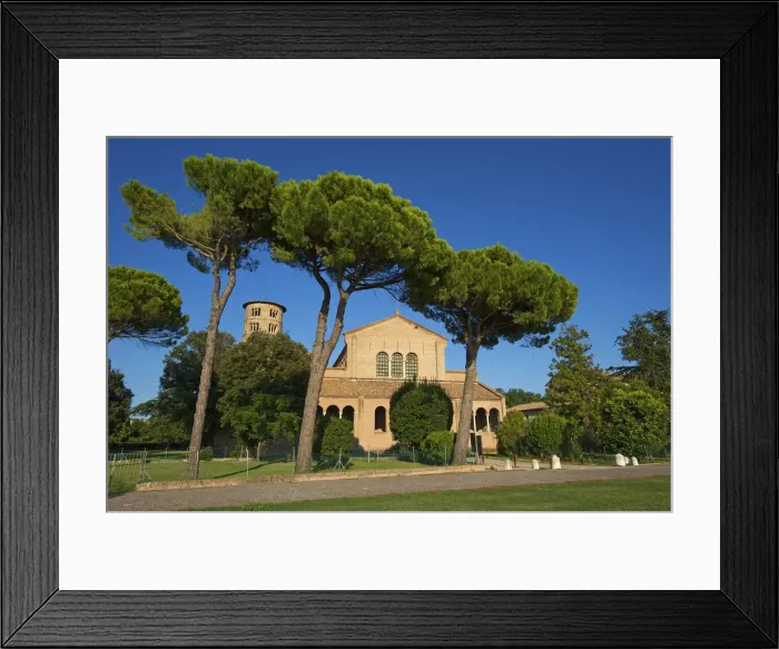 Framed Print : Basilica di Sant'Apollinare, Ravenna, Emilia- Romagna, Italy