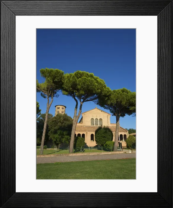 Framed Print : Basilica di Santa'Apollinare, Ravenna, Emilia- Romagna, Italy
