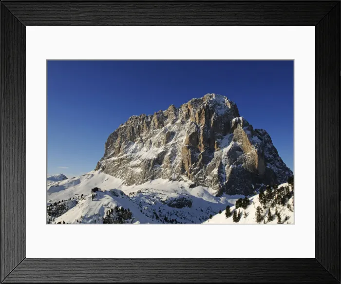 Framed Print : Santa Cristina, Wolkenstein, Langkofel, Sella Ronda, Groeden, South Tyrol, Italy Framed Print : Santa Cristina, Wolkenstein, Langkofel, Sella Ronda, Groeden, South Tyrol, Italy
