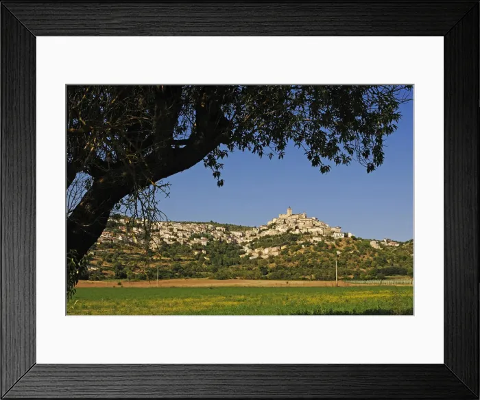 Framed Print : Capestrano, Abruzze, Italy